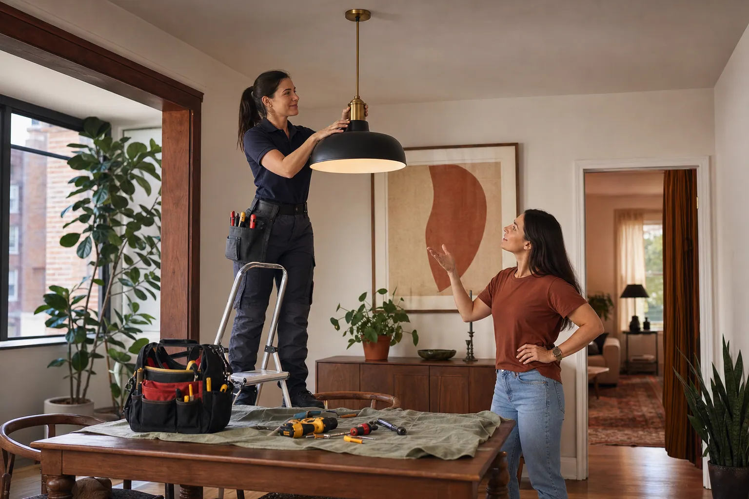 Home repair visit